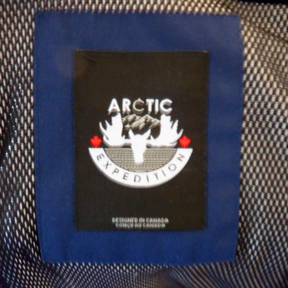 Women's ARTIC EXPEDITION Blue Winter Coat Size Medium - Picture 16 of 16